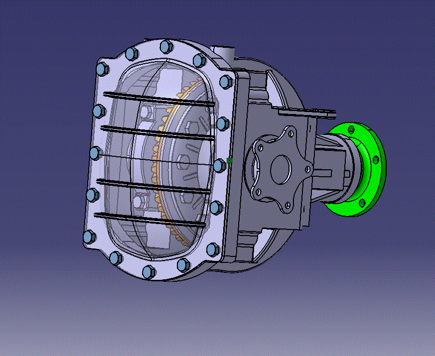 面包汽车主减速器及差速器设计含CAD图纸+CATIA三维模型+说